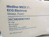 MEDLINE MDSM611903 MedGel ECG Stress / Diaphoretic Foam Electrodes CASE of 600 - Expired 2021/11
