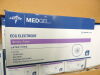 MEDLINE MDSM611903 MedGel ECG Stress / Diaphoretic Foam Electrodes CASE of 600 - Expired 2021/11