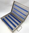 ALIMED 101299A Lidded Micro Sterilization Tray with Handles, 15" x 10.5"
