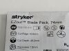 STRYKER Ezout Blade Pack,74mm 7812-074-001K Exp.2023-01  (A20) 7812-074-001K Ezout Blade Pack,74mm