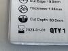 STRYKER Lot of 2 Precision Falcon 90.0mm 6625-127-090  Exp.2023-01  (A20) 6625-127-090 Precision Falcon 90.0mm