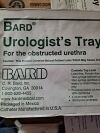BARD 123400 UROLOGIST TRAY FOR OBSTRUCTION URETHRA