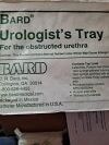 BARD 123400 UROLOGIST TRAY FOR OBSTRUCTION URETHRA