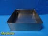 SYNTHES (Unbranded) Sterilization Instrument Basket-Tray 10.5 x 10 x 3.5
