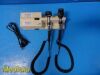 WELCH ALLYN 767 Transformer W/ 25020A OTOSCOPE 11710  Ophthalmoscope Heads