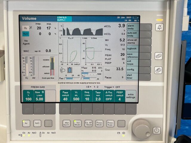 DRAEGER Primus YOM 2008 Anesthesia Machine