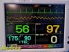 FUKUDA DENSHI 2010  DS-7200   W/ Patient Leads, NBP, SpO2, ECG, Temp ~ Monitor