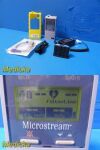 NELLCOR 2015 Covidien Bedside Capnograph / Oximeter Ref N85 W/ Sensor,PSU & Case