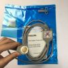 PHILIPS M1520A  Adult 5 lead ECG Patient Trunk Cable 12 pin AAMI Safty Set 2.7M M1520A EKG