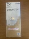 ETHICON G123H Chromic Gut, 2-0, 27