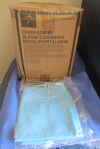 MEDLINE Ref: CRI4032PCC Cover Gowns Blue Size Large, Single Use Case Qty. of 100