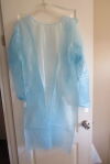 MEDLINE Ref: CRI4032PCC Cover Gowns Blue Size Large, Single Use Case Qty. of 100