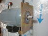 GROSCHOPP WK0210302 Groschopp Viersen FRG - Motor - Model #WK0210302 - 220V - 0,9A - 1300min-1