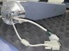 GE HEALTHCARE  P/N: 5135957-2  Rev. 7  VIVID 7 newer Monitor ARM / oscillating / rotating arm;  white cord has a  P/N: 5135957-2  Rev. 7  Ultrasound General