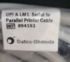 GE DATEX-OHMEDA 894193 UPI & LM1 serial to parallel printer cable Monitor