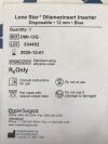 COOPER SURGICAL DMI-12G Lone Star Dilamezinsert Insert Disposable 12mm Blue