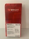 WRIGHT MEDICAL G4260102 Toe Implant, Size 2S, Small Stem, Flexible Hinge, With Grommet, Silicone