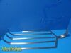 PILLING Surgical Teleflex Gomez Retractor Set Components W/ Case