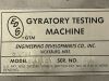 ENGINEERING DEVELOPMENTS CO. 8A/6B/4C/1 Gyratory Testing Machine Strength Testing System