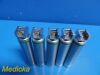 5X Valumed Fiber Optic LED Laryngoscope Handles, Standard *TESTED*