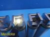 5X Valumed Fiber Optic LED Laryngoscope Handles, Standard *TESTED*