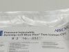 TELEFLEX Pressure Injectable Arrowg  CDC-42802-P1A  Exp.2023-02  (Q3)  CDC-42802-P1A Pressure Injectable Arrowg