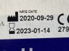 BIOMET Intelligent System Battery 72-1010  Exp.2023-01  (Q32) 72-1010 Intelligent System Battery