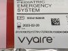 VYAIRE Pediatric Emergency System 7700RIV   Exp.2023-02  (Q29) 7700RIV Pediatric Emergency System