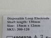 MARINA MEDICAL Disposable Loop Electrode  300-120  Exp.2022-05  (Q18) 300-120 Disposable Loop Electrode