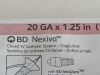 BD Lot of 2 Nexiva  383557   Exp.2025-07  (J3/Q18) 383557 Nexiva