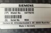 SIEMENS 4779216 Head Rest CT Scanner
