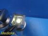 2X Valuemed LED Greenline & Heine Halogen Fiber Optic   Laryngoscope Handle