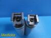 2X Valuemed LED Greenline & Heine Halogen Fiber Optic   Laryngoscope Handle