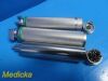 2X Valuemed LED Greenline & Heine Halogen Fiber Optic   Laryngoscope Handle