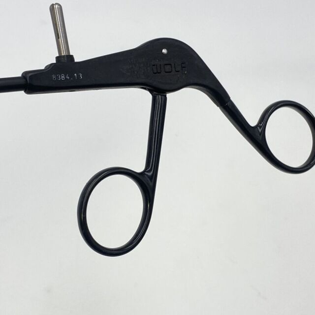 RICHARD WOLF 8384.13 Laparoscopic Hook Punch Forcep, Bariatric Monopolar, 1/7mm Bile