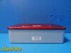 AESCULAP DBP Sterilization Container W/ Lid 17.5