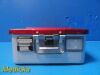 AESCULAP DBP Sterilization Container W/ Lid 17.5