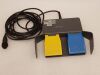 ERBE ICC, ACC, T-Series REF: 20189-009 Foot Switch for HF Device