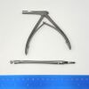 RICHARDS 55-0421 ENT Surgical Rongeur Forceps, Straight, Detachable Shaft