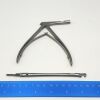 RICHARDS 55-0421 ENT Surgical Rongeur Forceps, Straight, Detachable Shaft
