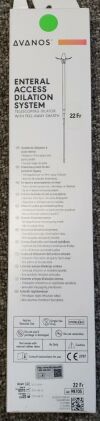 AVANOS MEDICAL 98705 Enteral Access Dilatation System, 22Fr Enteral Access Dilatation System, 22Fr (X)