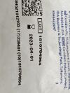 COVIDIEN Lot of 2 Monoject Control Syringe  8881512977  Exp.2023-04  (F4) 8881512977 Monoject Control Syringe