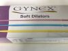 GYNEX 4211 Soft Dilators, Yellow, Box of 12 Pieces C0823