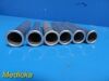 HAMILTON 6X  Bell GSK Vanguard Series Stainless Steel Tube Inserts+Cushions