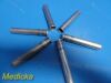 HAMILTON 6X  Bell GSK Vanguard Series Stainless Steel Tube Inserts+Cushions