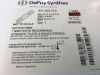 DEPUY 851.004.01S Synthes Rapidsorb 1.5mm Rapid Resorbable Straight Plate 4 Holes, Exp 2020 C1623