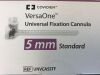 COVIDIEN UNVCA5STF VersaNe Universal Fixation Cannula 5mm, Box of 6 Pieces, Exp 10/2023 C2123