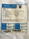 BARD 4992507 Aspira Pleural Drainage Catheter Insertion Tray 15.5Fr (X)