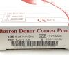 BARRON K20-2109 VACUUM DONOR CORNEA PUNCH, EXP 2022-12, 2022-08
