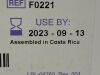 HOLOGIC BioZorb LP  F0221    Exp.2023-09  (B34 ) F0221 BioZorb LP